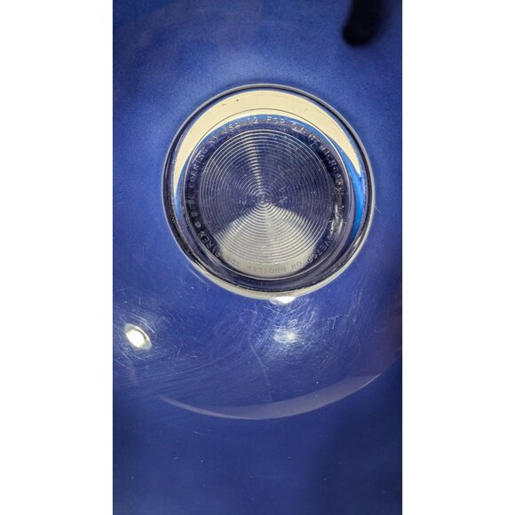 Pyrex 325 Blue Mixing Bowl 2.5L Glass Kitchenware Collectible Vintage - Picture 6 of 10